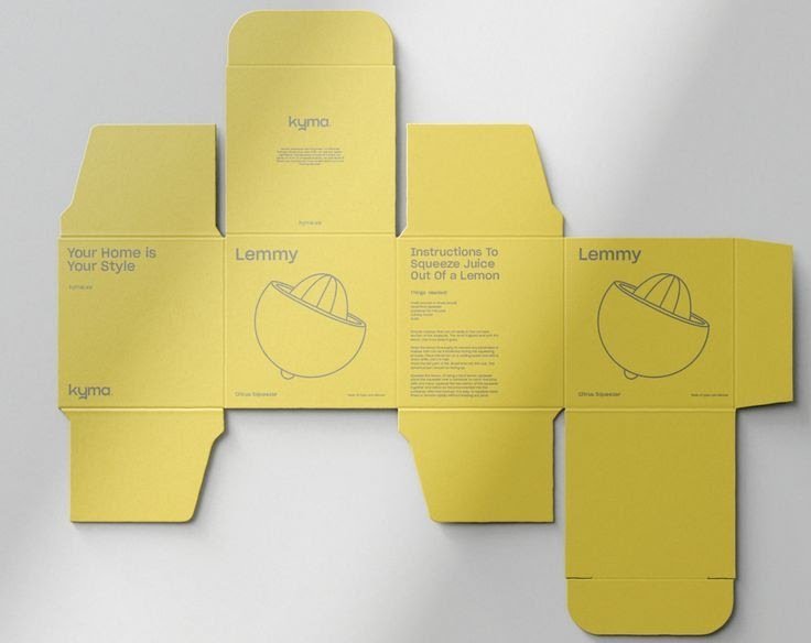 Packaging - Dielines sample 6